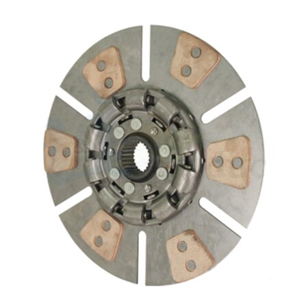 Aftermarket 30-3295842 Clutch Disc 6 Pad for Oliver 1850 1950T + Tractors CLU40-0346